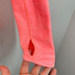 The North Face  Neon Melon Pink Orange Pullover Activewear Running‎ Long Sleeve Photo 4