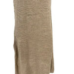 Flax  100% Linen Shift Dress Sleeveless Relaxed Fit Beige Tan Size‎ XS Photo 3