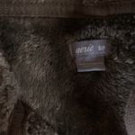 Aerie Arie Cozy Olive Green Sherpa Hoodie S Photo 1