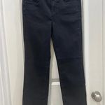 Pilcro and the Letterpress Anthropologie  Black Superscript Flare Raw Hem Jeans Sz 27 Photo 0