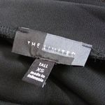 The Limited  XS Tall Little Black True Wrap Midi Classic Silhoutte Dress Goth Photo 4