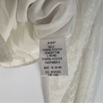 Heatherly Cottage Eyelet‎ Crop Top Balloon Sleeve Peasant Embroidered Size XSP White Photo 6