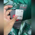 NWT FREE PEOPLE Scrunchy Glossy Printed Pippa Packable Puffer Jacket S Green Photo 6