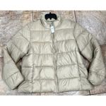 Gap NWT ~  ColdControl Puffer Jacket Size XL Tan/Beige Photo 3