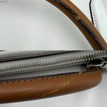 Coach  Borough Bag Colorblock Leather 32502 White Gray Handbag Purse Photo 10