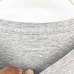 Vineyard Vines Womens Cotton Happy New Year Whale Graphic T Shirt Size S Gray Photo 3