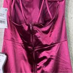 Crystal Doll Crystal Dolls Sleeveless Short Sheath Size 9 Jr. Burgundy Party Cocktail Dress Photo 6