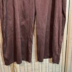 Cynthia Ashby Dark Copper Bronze Brown Wide Leg Culottes Palazzo Pants W36 Silk? Size undefined Photo 5
