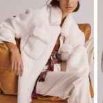 Anthropologie Maeve Cinched Faux Fur Coat Photo 1