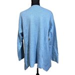 J.Jill  Reversible Long Sleeve Tunic Sweater XL Petite Asymmetric Shark Bite Hem Photo 2