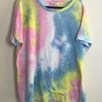Andree by Unit Crew neck pastel tie-dye casual comfy soft Stretch shirt Photo 0