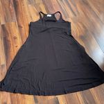 Lou & grey 4/$20  Jersey Knit Tank Swing Dress With Pockets and Shelf Bra Photo 3