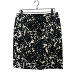Ann Taylor Women's black and White Straight & Pencil Skirts size 12 Aline Work Photo 0