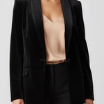 INC  International Women’s Velvet Blazer Size XL Photo 0
