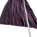 ZARA  asymmetrical striped black red heather dress size XS Photo 10