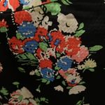 Boden: Black skirt with flowers and ruffle hem Photo 3