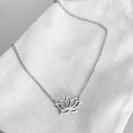 Indie and Harper Lotus Flower Choker Necklace Photo 0