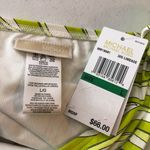 Michael Kors Bikini Bottom Ring Detail Striped Limeade Green L Photo 4