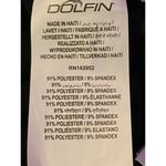 Dolfin Swimsuit Womens XL NEW Black One Piece 4N10SLD Photo 8