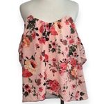 Blue Rain Blue‎ rain small floral off the shoulder blouse Photo 0