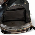 Black and tan backpack Photo 5
