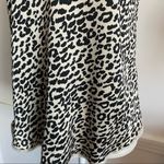 Love Stitch • Lace Leopard Print Silky Camisole Tank Top Black Photo 2