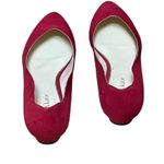 Kelly & Katie  red suede flats Photo 1