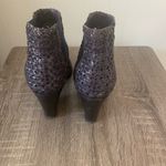 Aquatalia | Weaved Navy Blue Booties 3” Size 6 Photo 3