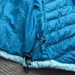 Patagonia  Womens Down Sweater Vest Medium Light Blue Puffer Photo 9