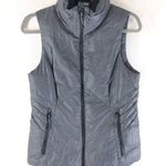 C9 Champion  Womens Puffer Vest Full Zip Pockets Fleece Collar Gray S Photo 0
