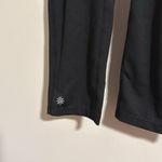 Athleta NWT  Cuteness 2 in 1 Capri size XL tall black ruched crop Photo 4