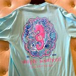 Simply Southern  blue long sleeve shirt Photo 0