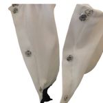 Max and Cleo  Rebecca satin sleeveless tuxedo mini cocktail Dress size 2 Photo 7