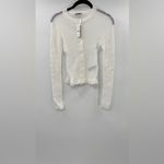 J.Crew  Ruffle-trim cotton gauze cardigan Photo 4