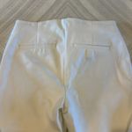 Ecru  Women’s White Pull-Up Pants - Size 4 Photo 5