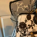 Floral Black and White Women's Bag Photo 5