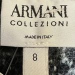 Armani Collezioni  tweed grey y2k jacket size 8 $350 fall coat vintage casual Photo 2