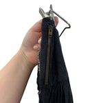 Stella McCartney  Navy Blue Jersey Rope‎ Embroidered Pleated Skirt Size 40 US 4-6 Photo 6