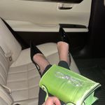 ALDO Lime Green sage green preppy glamour glitz classy Bow Holiday Mini Purse small bag miniature Photo 6