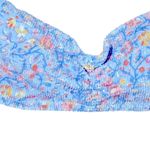 J.Crew  Scrunchie Sweetheart Bikini Top 3X NWT Afternoon Floral Cool Breeze Photo 5