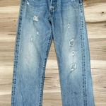 Levi's Levi Strauss Wedgie Straight Distressed Jeans Women’s 28 Photo 0
