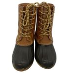 Khombu  Women's Letty Leather Duck Boots Waterproof Photo 8