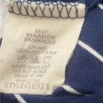 Just For You Navy Striped Women's Jumpsuit Photo 6