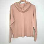 Michael Stars Kylo Acid Wash Thermal Hoodie in Camel Size XS *NWT* Photo 3