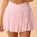 Blogilates Pink Ballet Skirt Extra Large Tiered Ruffled Mesh Athleisure Size XL Photo 3