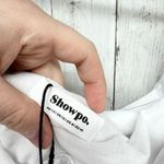 Showpo  Dress Women Sz 8 Sula Balloon Sleeve Mini White Bride NWT Off Shoulder Photo 1