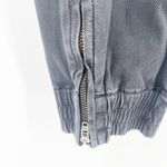 Spanx  Womens Gorpcore Ankle Zip Stretch Twill Cargo Jogger Pants Size M Gray‎ Photo 5