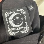 KILLSTAR  Suspender Pants Womens XXL Black Upside Down Cross Emo Grunge Goth Photo 4