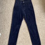 Brandy Melville John Galt Navy Corduroy Pants Photo 0