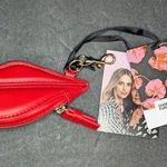 Diane Von Furstenberg Red Lip Coin Purse Photo 0